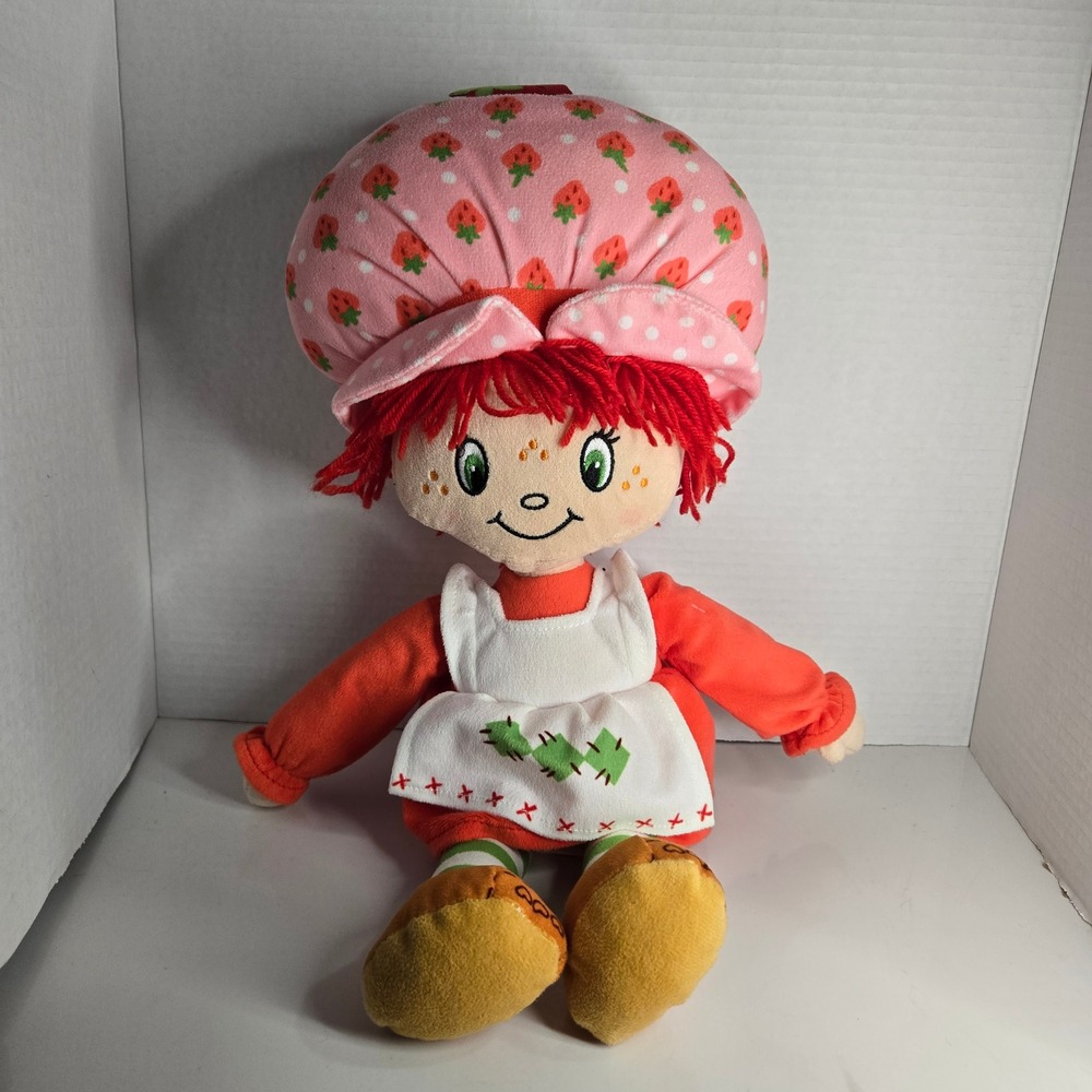 Strawberry Shortcake Plush 18" Soft Character Pillow Stuffed Doll 2022
